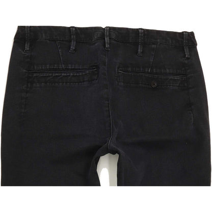 G-Star Women Black Tapered Regular Chino Stretch Jeans W28 L27