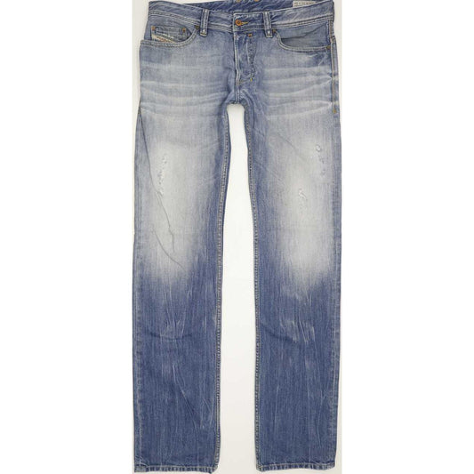 Diesel Safado Men Blue Straight Slim Jeans W32 L35