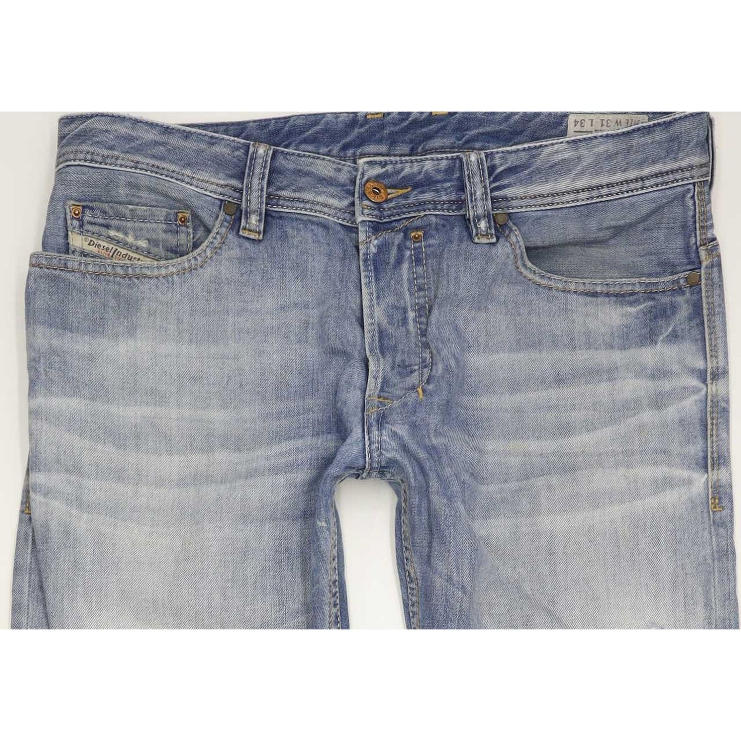 Diesel Safado Men Blue Straight Slim Jeans W32 L35