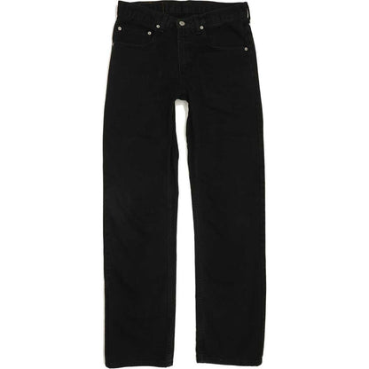 Levi's 752 Men Black Straight Regular Jeans W31 L32
