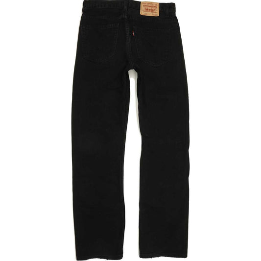 Levi's 752 Men Black Straight Regular Jeans W31 L32