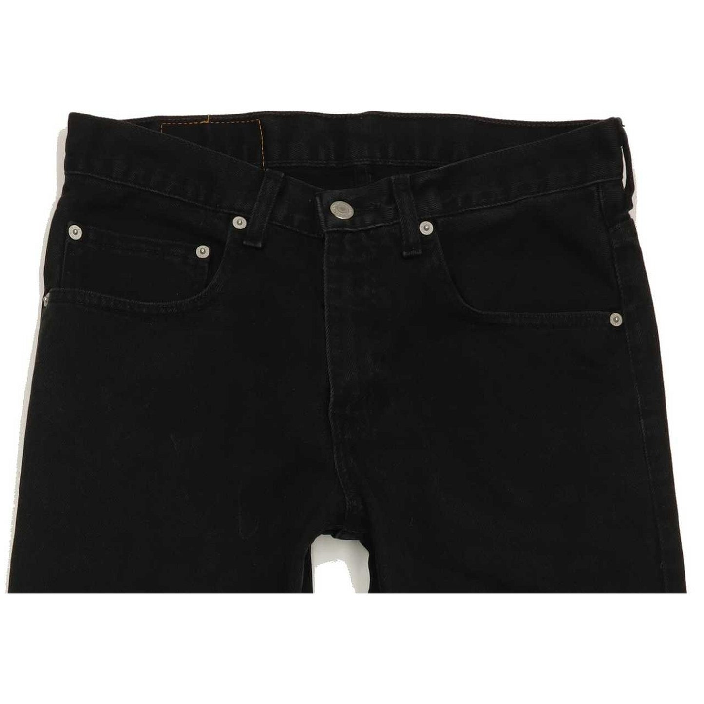 Levi's 752 Men Black Straight Regular Jeans W31 L32