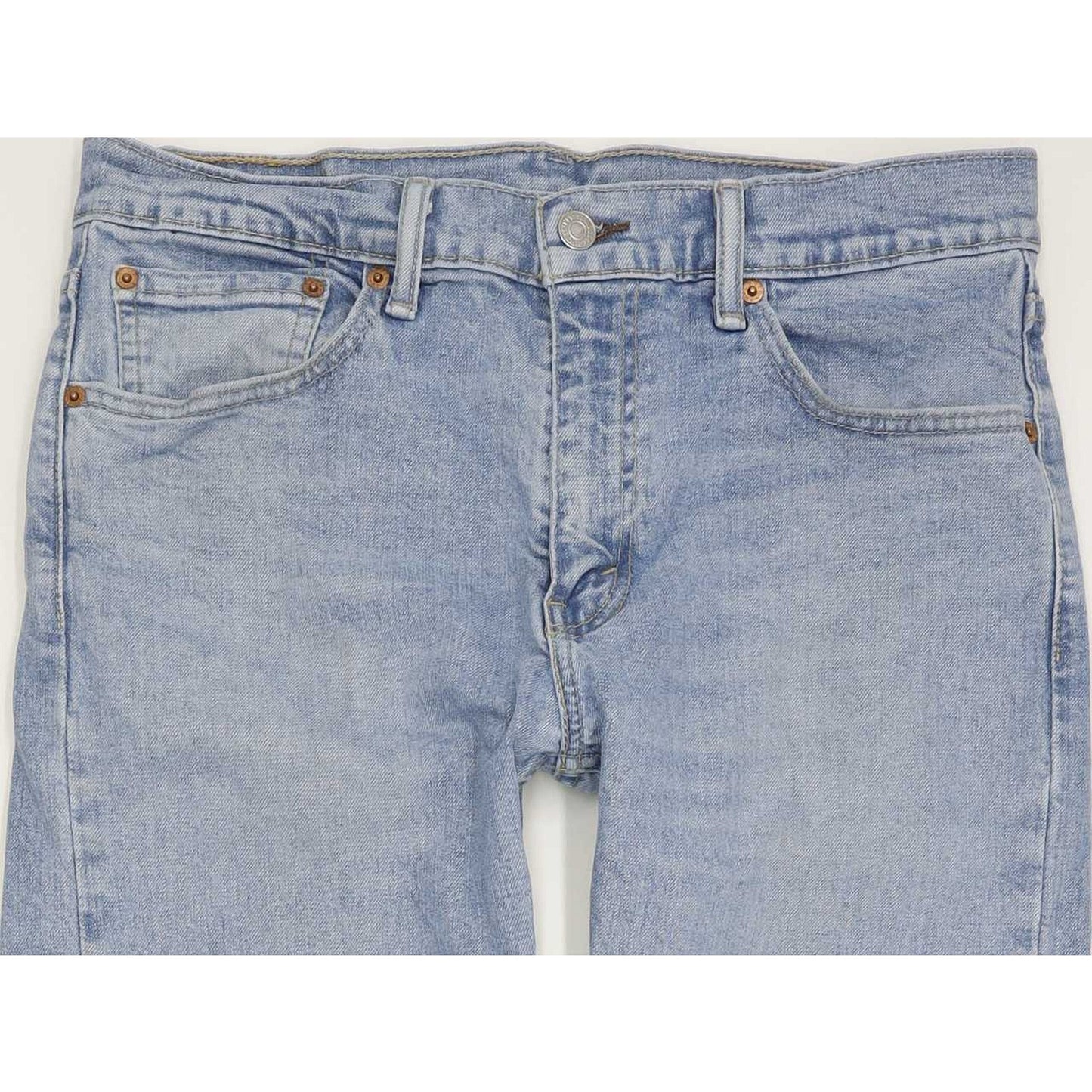 Levi's Men Blue Tapered Slim Stretch Jeans W32 L31