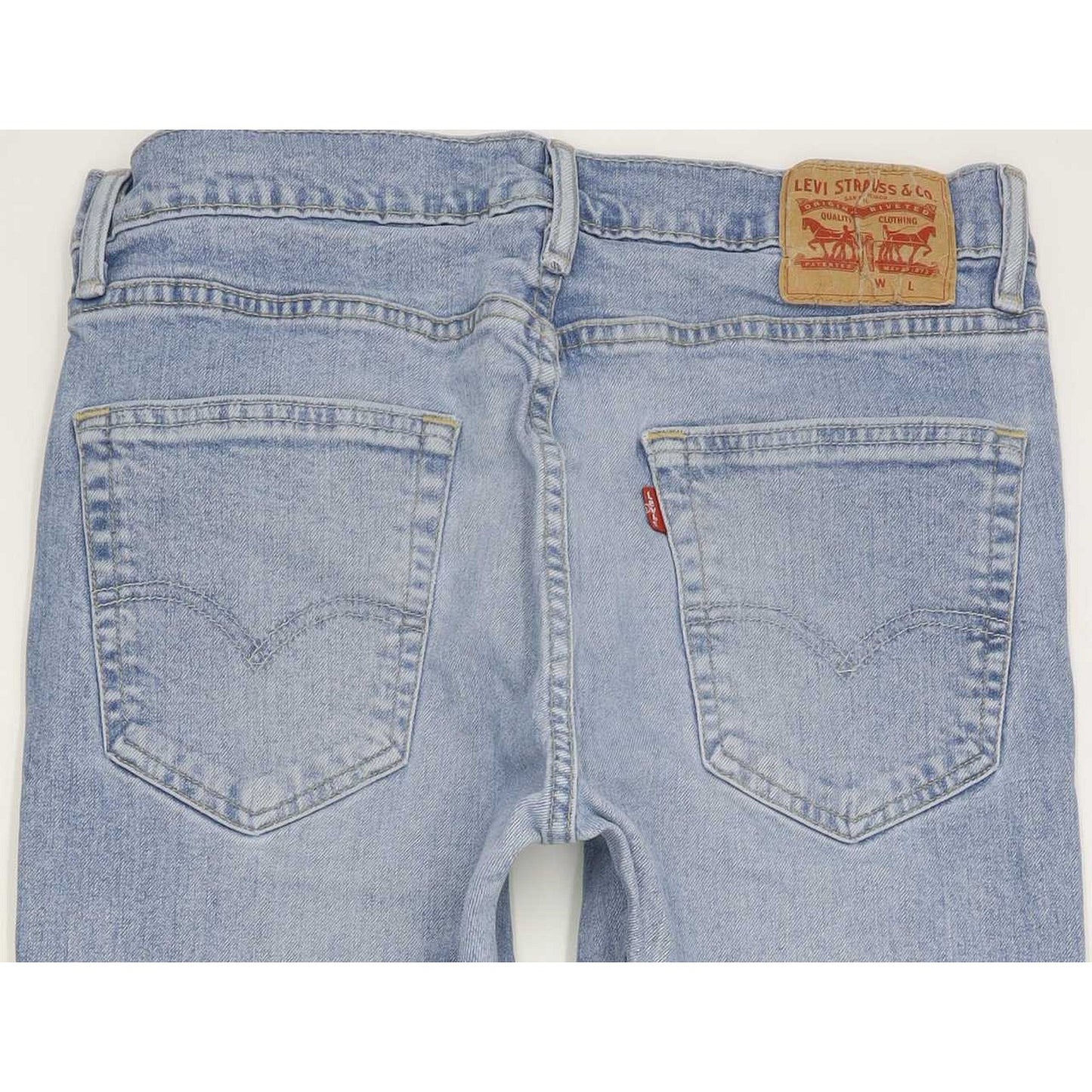 Levi's Men Blue Tapered Slim Stretch Jeans W32 L31