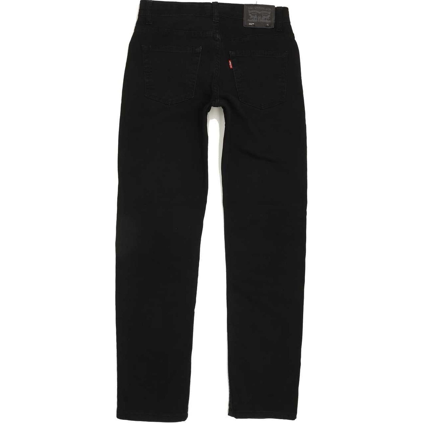 Levi's 502 Kids Black Tapered Regular Stretch Jeans W26 L28