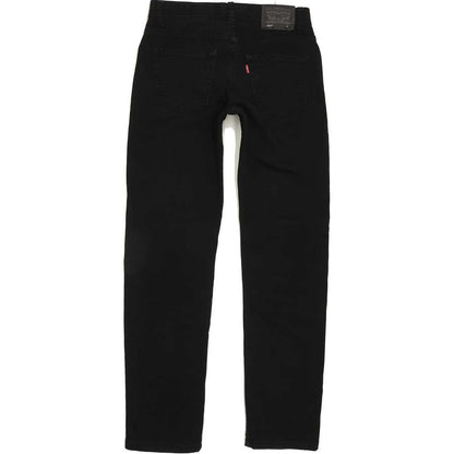 Levi's 502 Kids Black Tapered Regular Stretch Jeans W26 L28
