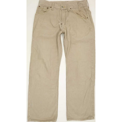 G-Star S.C. Low Crotch Repro Men Beige Straight Regular Trousers W31 L28