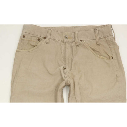 G-Star S.C. Low Crotch Repro Men Beige Straight Regular Trousers W31 L28