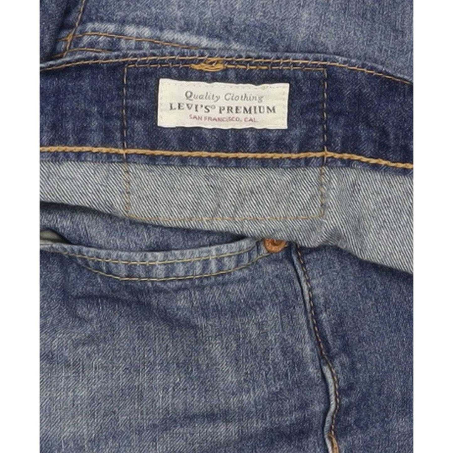Levi's 514 Men Blue Straight Slim Stretch Jeans W31 L33