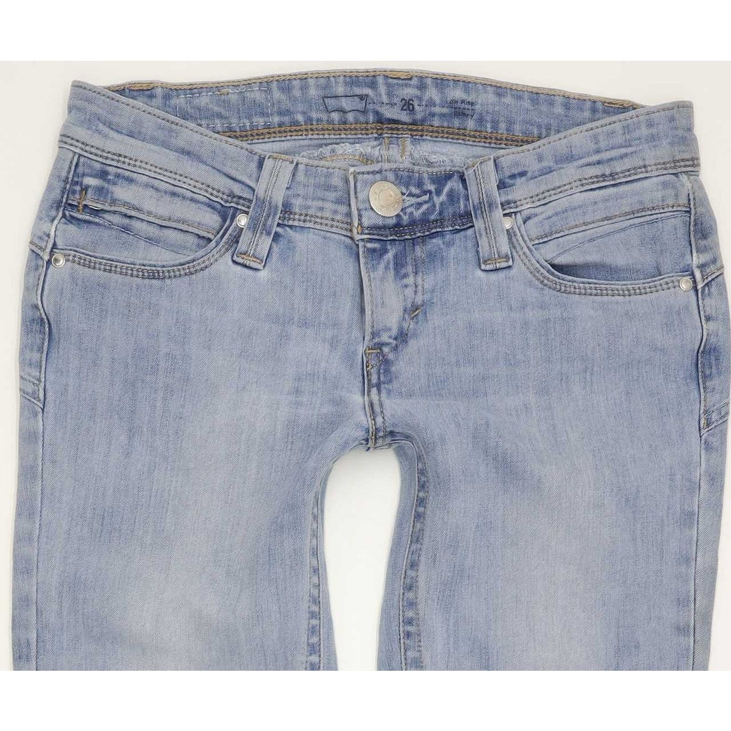 Levi's Women Blue Skinny Slim Stretch Jeans W26 L28