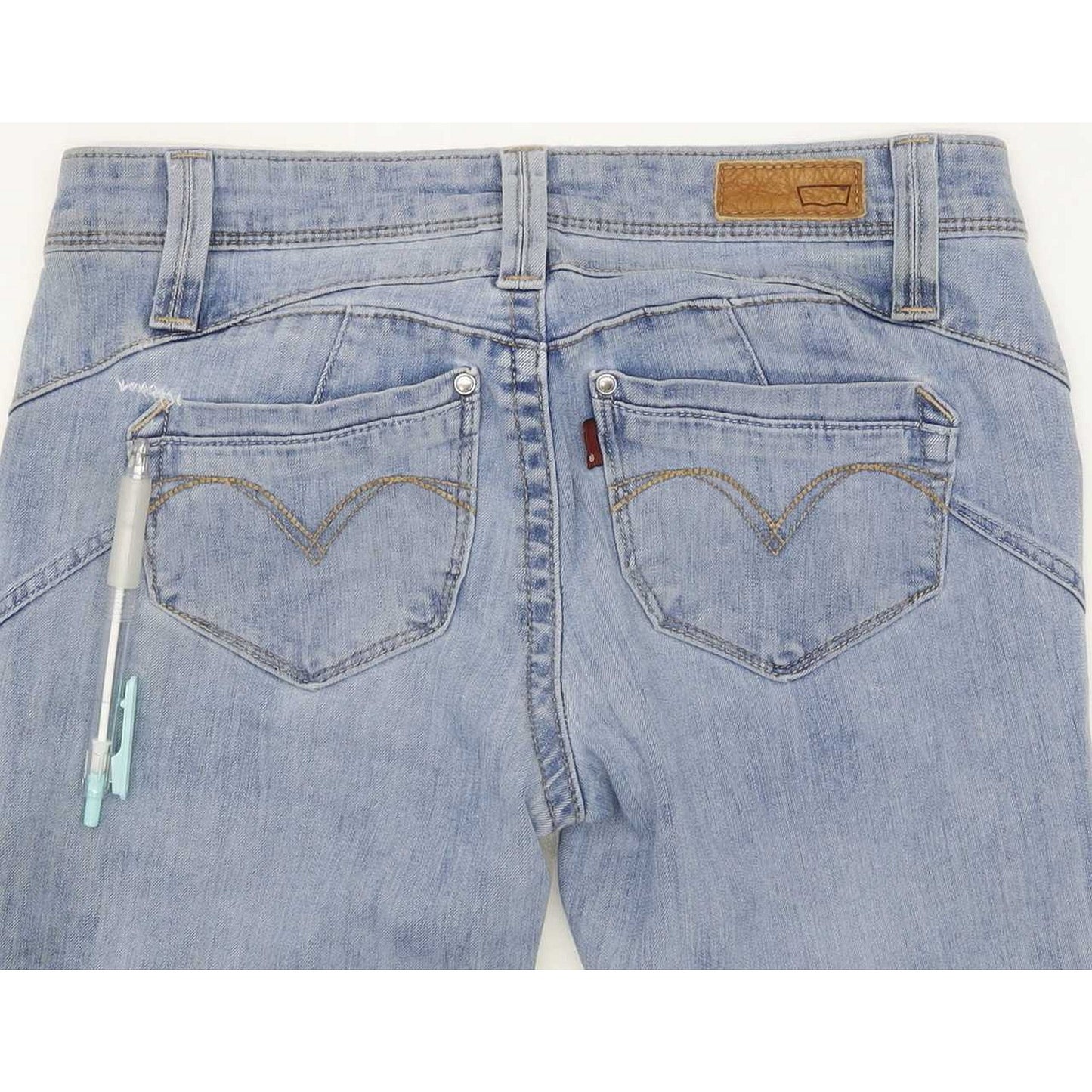 Levi's Women Blue Skinny Slim Stretch Jeans W26 L28
