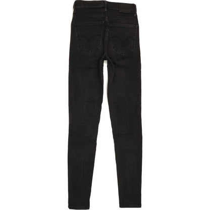 Levi's Mile High Waist Women Black Skinny Stretch Jeans W27 L31
