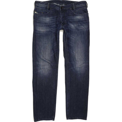 Diesel Iakop Men Blue Tapered Slim Jeans W36 L32