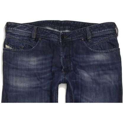 Diesel Iakop Men Blue Tapered Slim Jeans W36 L32