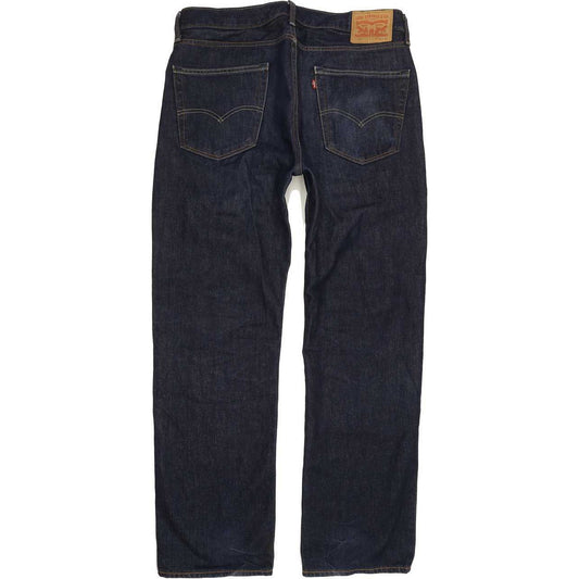 Levi's 751 Men Blue Straight Regular Jeans W37 L32