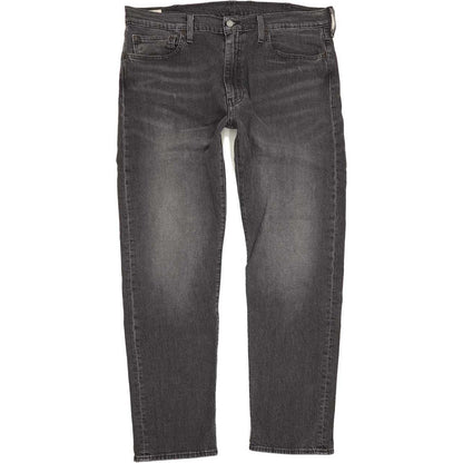 Levi's Men Grey Straight Regular Stretch Jeans W38 L31