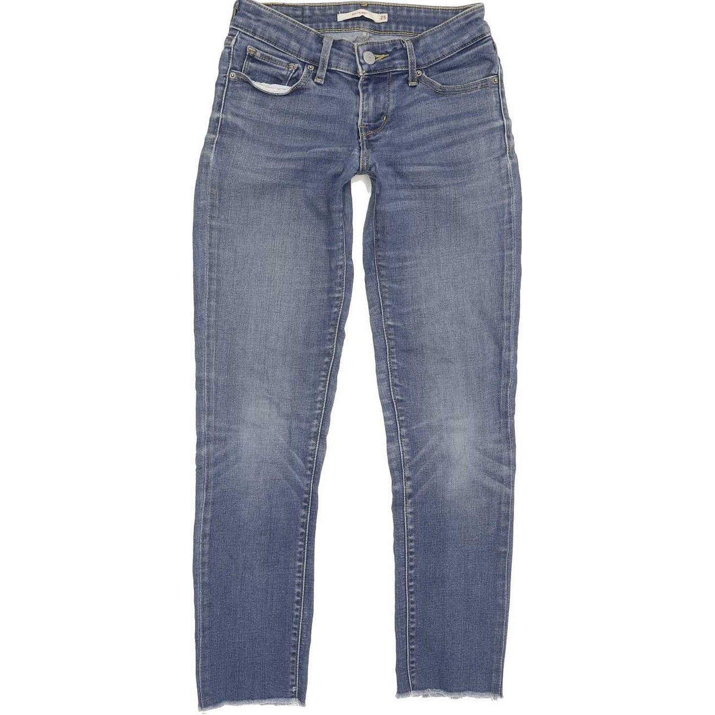 Levi's 711 Women Blue Skinny Slim Stretch Jeans W25 L25