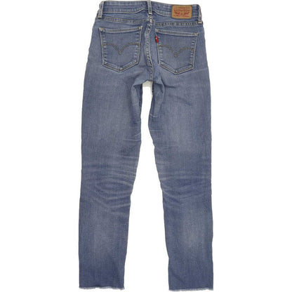 Levi's 711 Women Blue Skinny Slim Stretch Jeans W25 L25