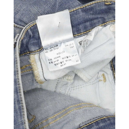 Levi's 711 Women Blue Skinny Slim Stretch Jeans W25 L25