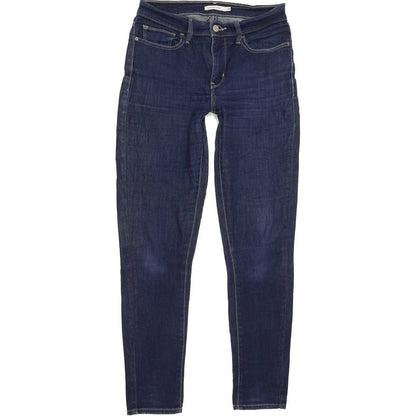 Levi's Slimming Women Blue Skinny Slim Stretch Jeans W28 L29