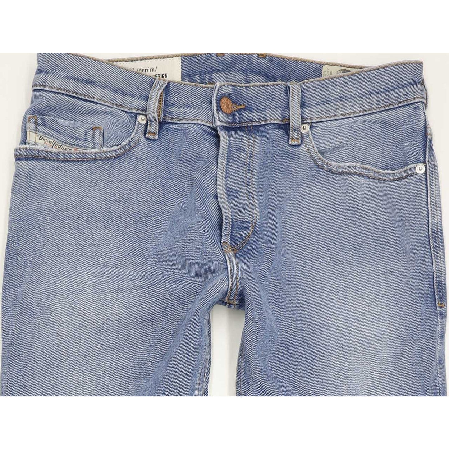Diesel Tepphar-X 0096Y Men Blue Tapered Slim Stretch Jeans W29 L33