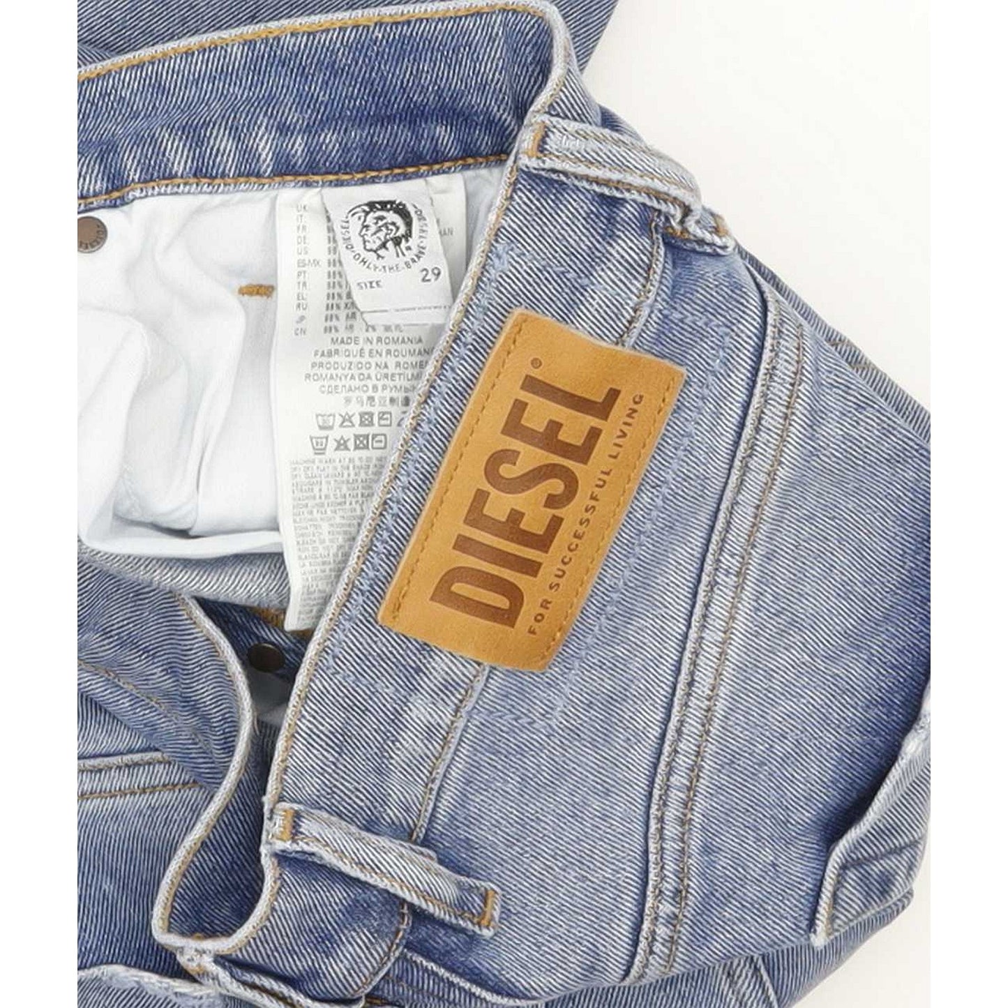Diesel Tepphar-X 0096Y Men Blue Tapered Slim Stretch Jeans W29 L33