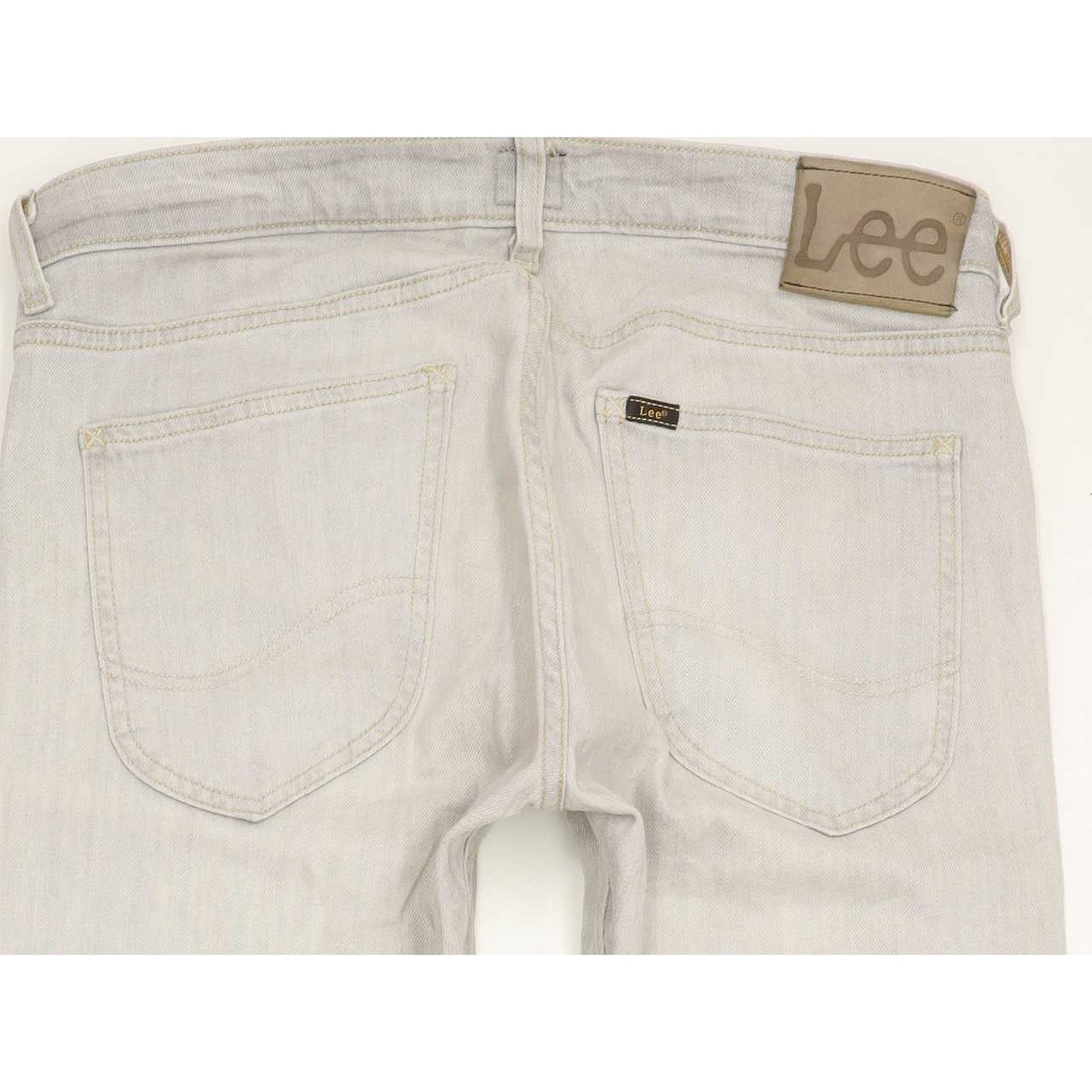 Lee Luke Men Grey Skinny Slim Stretch Jeans W31 L31