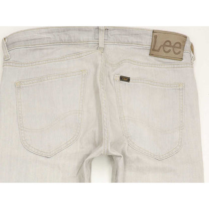 Lee Luke Men Grey Skinny Slim Stretch Jeans W31 L31