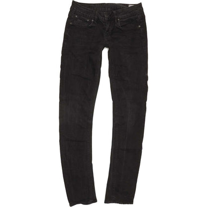 G-Star 3301 Women Black Skinny Slim Stretch Jeans W27 L32