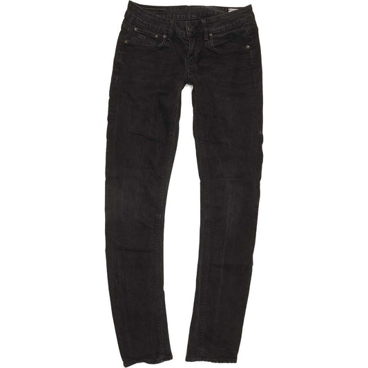G-Star 3301 Women Black Skinny Slim Stretch Jeans W27 L32