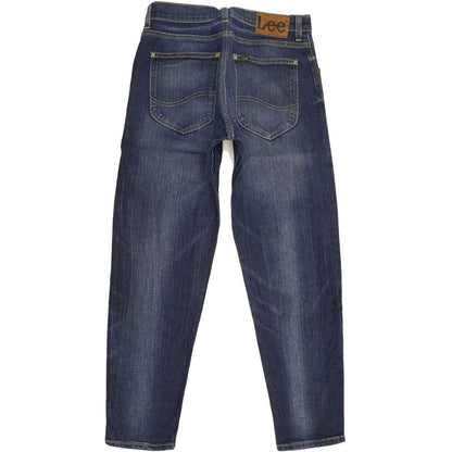 Lee Chase Men Blue Tapered Regular Stretch Jeans W31 L28