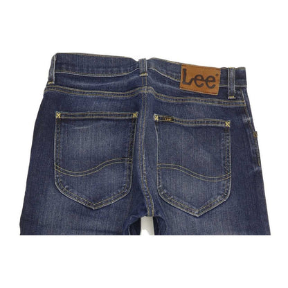 Lee Chase Men Blue Tapered Regular Stretch Jeans W31 L28