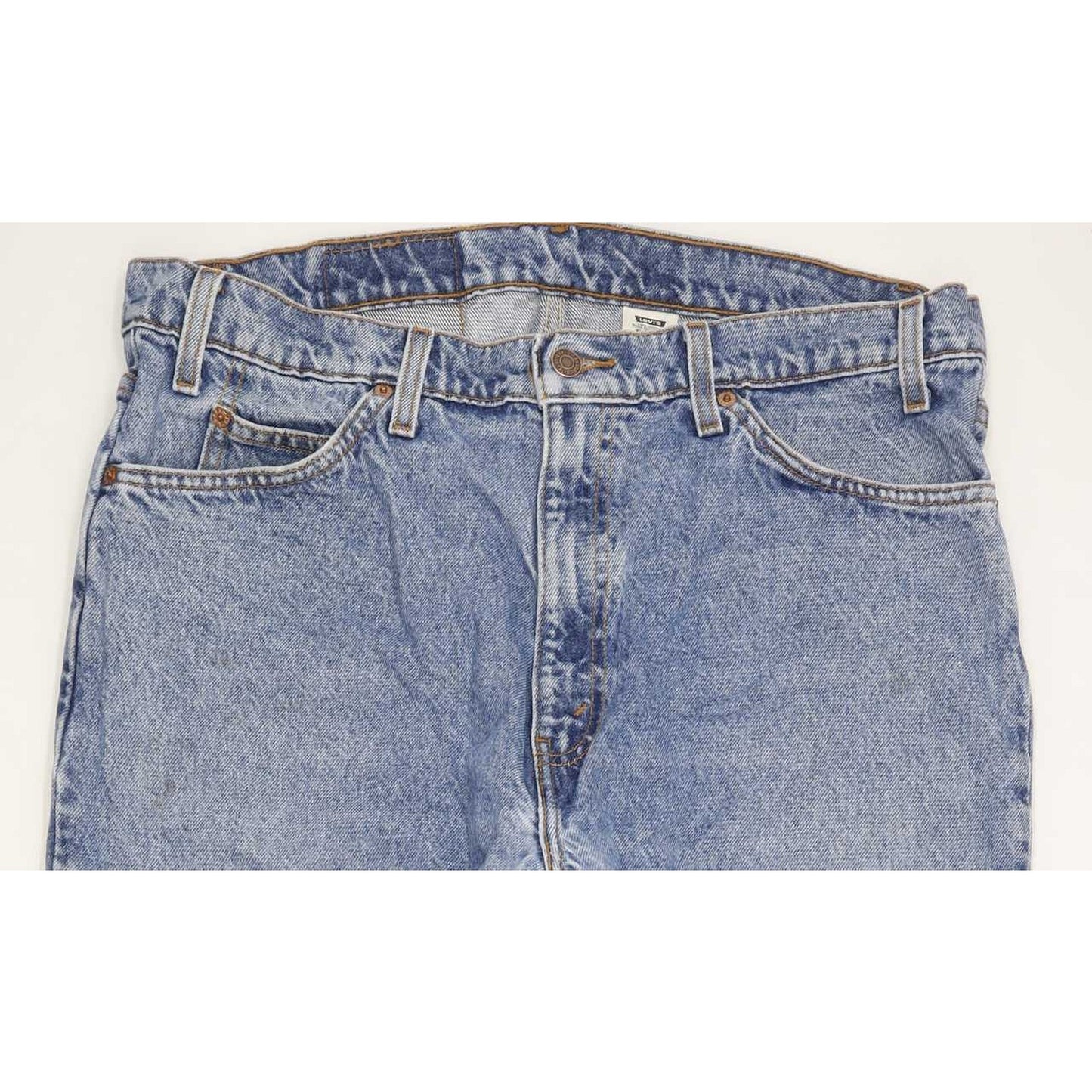 Levi's 505 Men Blue Straight Regular Jeans W38 L30