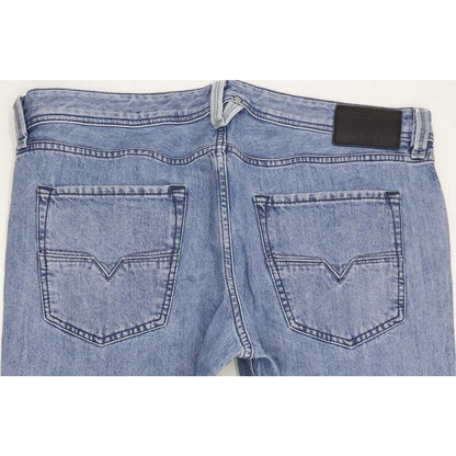 Diesel Larkee-Beex 084HF Men Blue Tapered Regular Jeans W36 L29