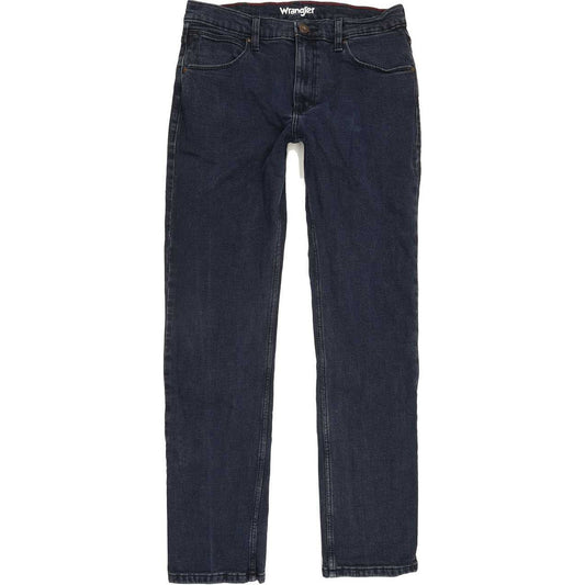 Wrangler Men Blue Straight Regular Stretch Jeans W31 L31