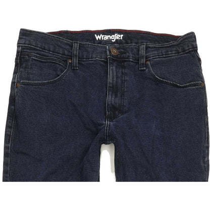 Wrangler Men Blue Straight Regular Stretch Jeans W31 L31