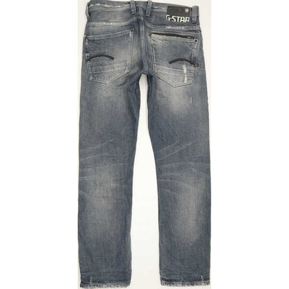 G-Star Attacc Men Blue Straight Regular Jeans W33 L32