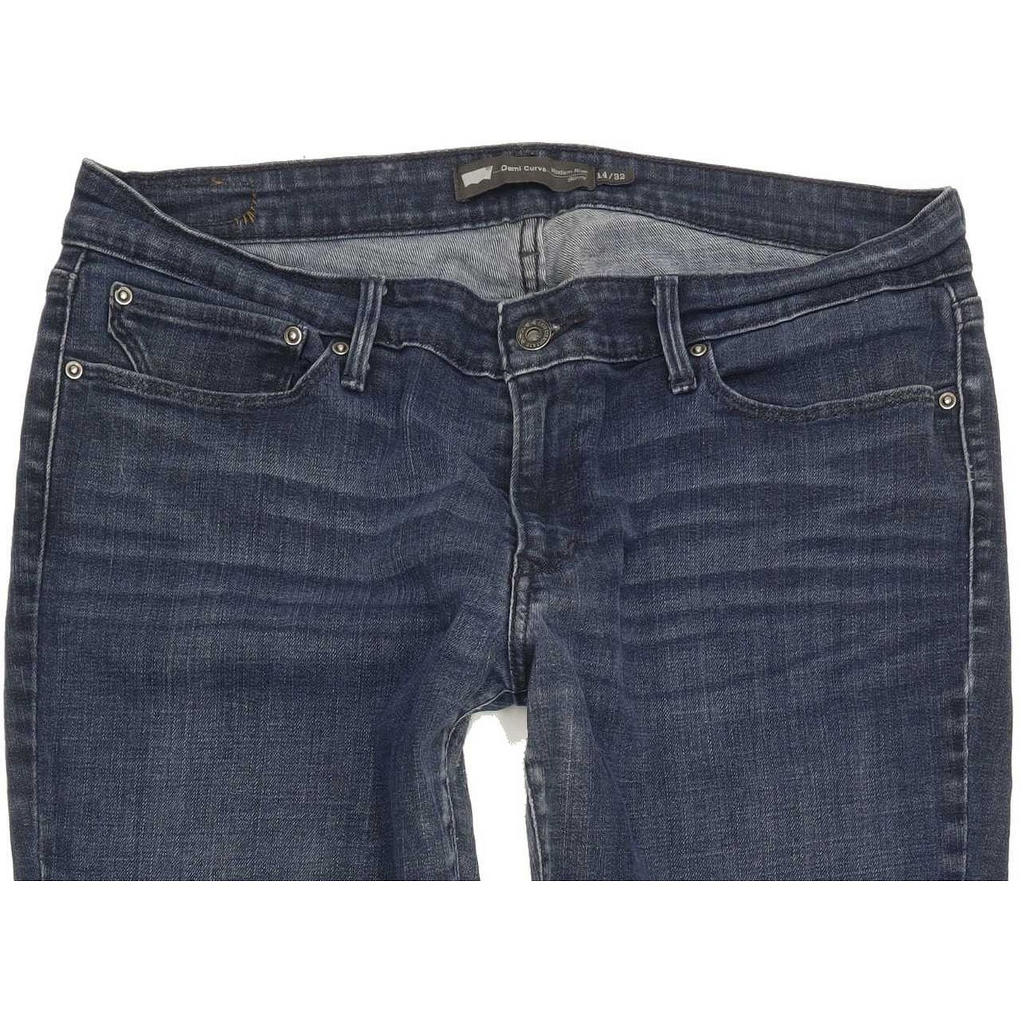 Levi's Demi Curve Women Blue Skinny Slim Stretch Jeans W32 L30