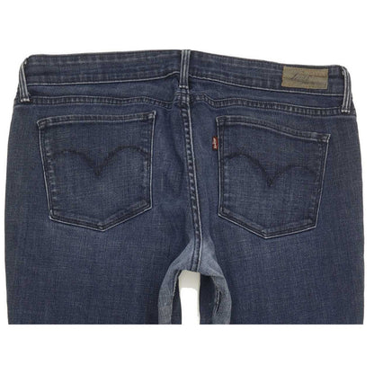 Levi's Demi Curve Women Blue Skinny Slim Stretch Jeans W32 L30