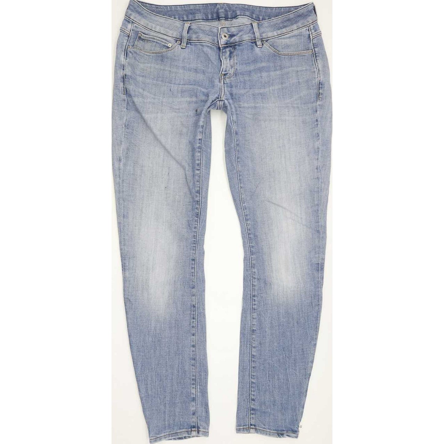 G-Star 3301 Low Men Blue Skinny Slim Jeans W33 L31