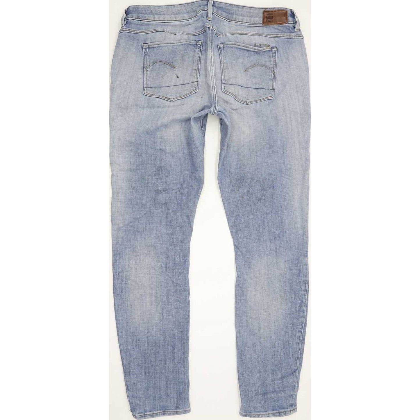 G-Star 3301 Low Men Blue Skinny Slim Jeans W33 L31
