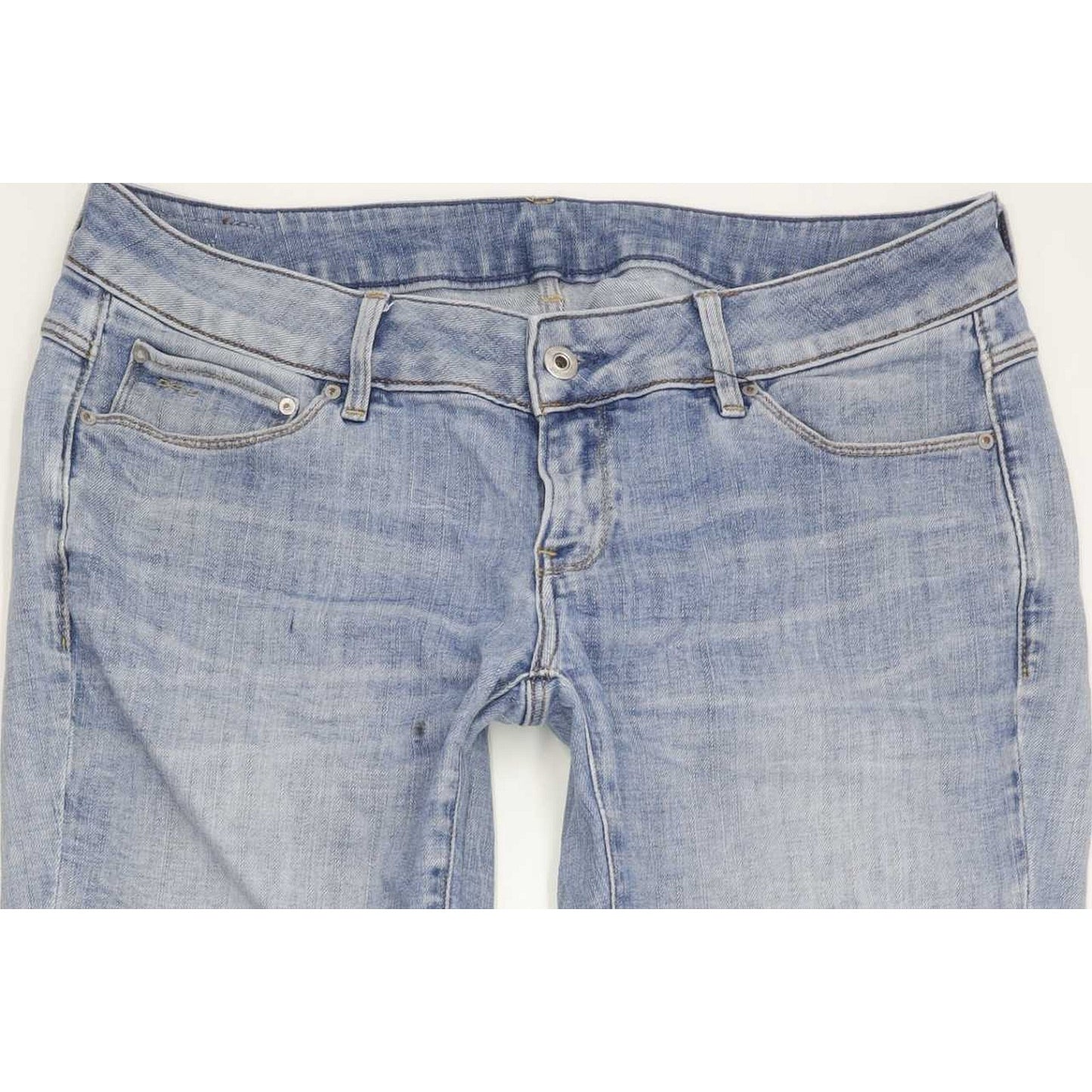 G-Star 3301 Low Men Blue Skinny Slim Jeans W33 L31