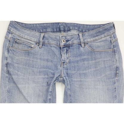 G-Star 3301 Low Men Blue Skinny Slim Jeans W33 L31