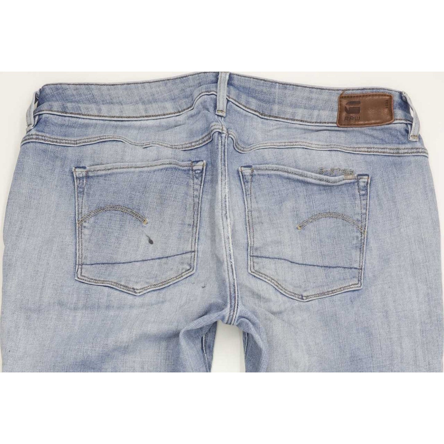 G-Star 3301 Low Men Blue Skinny Slim Jeans W33 L31