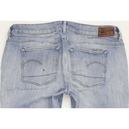 G-Star 3301 Low Men Blue Skinny Slim Jeans W33 L31