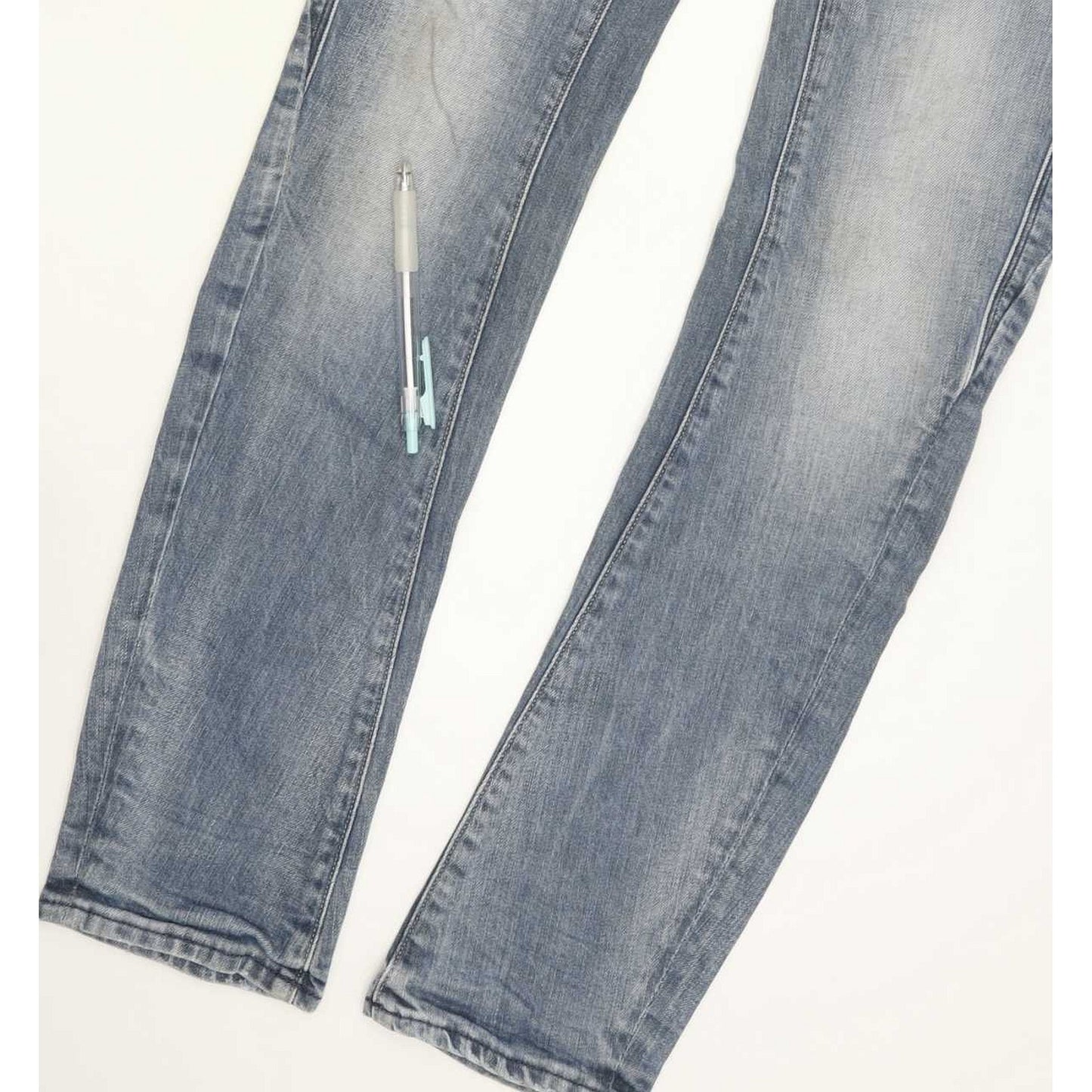 G-Star Ocean Women Blue Skinny Slim Stretch Jeans W28 L32