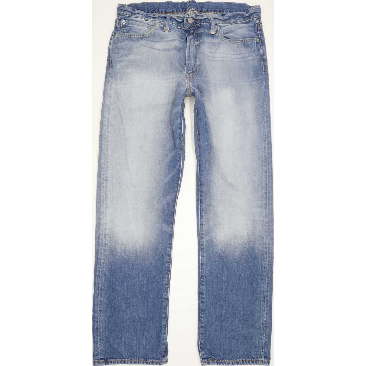 Levi's 504 Men Blue Straight Regular Jeans W34 L31