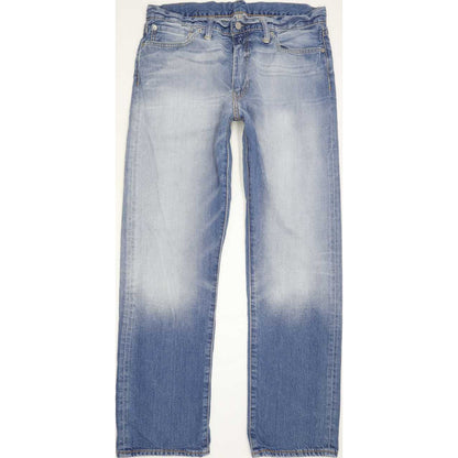 Levi's 504 Men Blue Straight Regular Jeans W34 L31