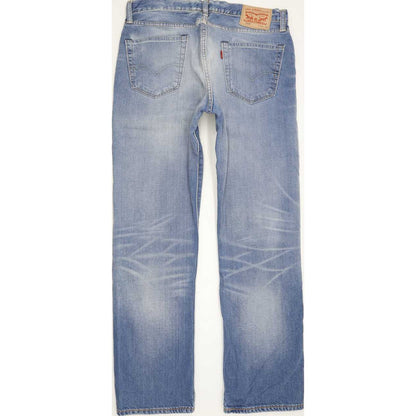 Levi's 504 Men Blue Straight Regular Jeans W34 L31