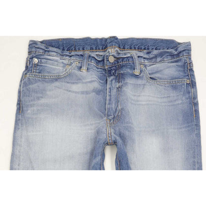Levi's 504 Men Blue Straight Regular Jeans W34 L31